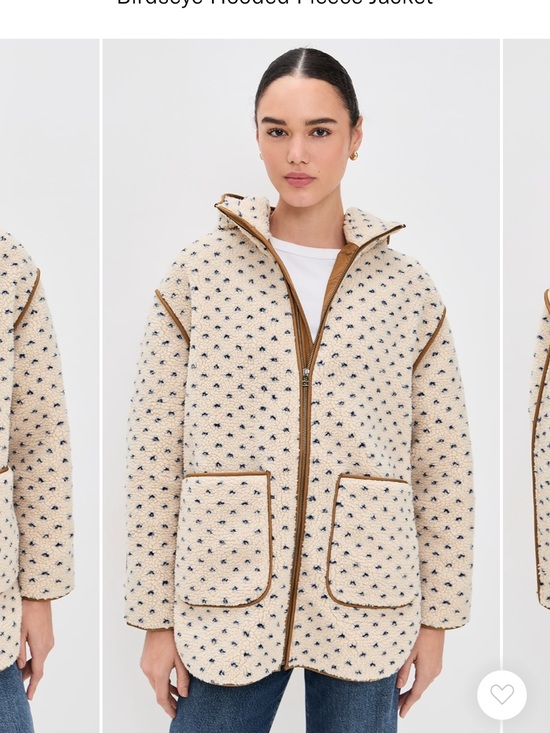 Marea By Liz Joy Jackets & Blazers - ISO Marea Sherpa Birdseye Hooded Jacket in size Small/Medium (NOT FOR SALE ISO)